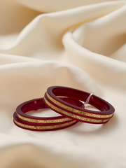22k Gold Chip Chudi Bangles - Crafted for Daily Luxury & Timeless Elegance 4 Pcs