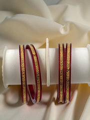 22k Gold Chip Chudi Bangles - Crafted for Daily Luxury & Timeless Elegance 4 Pcs