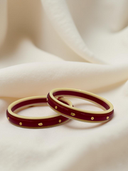 22k Gold Rawdi Bangles - Versatile for Every Occasion