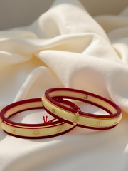 22k Gold Rawdi Bangles - Versatile for Every Occasion