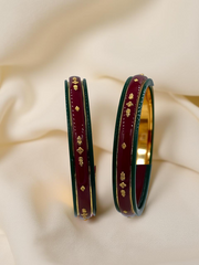22k Gold Rawdi Bangles - Versatile for Every Occasion