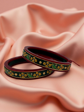 22k Gold Monogram Bangles – Artistry & Authenticity