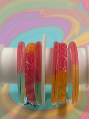 22k Lightweight Gold Bangle Variya Set