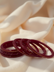 22k Lightweight Gold Bangle Variya Set