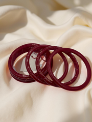 22k Lightweight Gold Bangle Variya Set