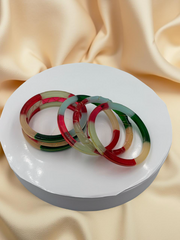 22k Lightweight Gold Bangle Variya Set