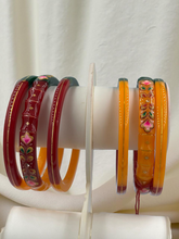 22k Lightweight Gold Bangle Variya Set