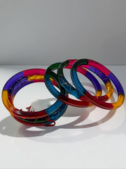 22k Lightweight Gold Bangle Variya Set