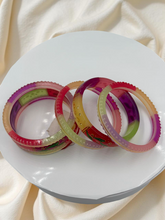 Exquisite 22k Gold Designer Bangle Set (6 Pcs)