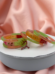 Exquisite 22k Gold Designer Bangle Set (6 Pcs)