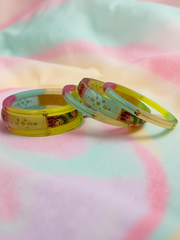 Exquisite 22k Gold Designer Bangle Set (6 Pcs)