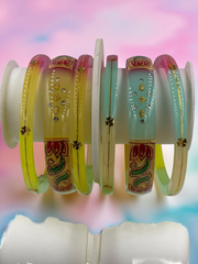 Exquisite 22k Gold Designer Bangle Set (6 Pcs)