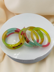 Exquisite 22k Gold Designer Bangle Set (6 Pcs)