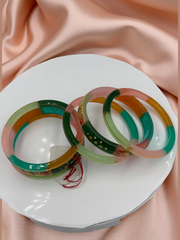 Exquisite 22k Gold Designer Bangle Set (6 Pcs)