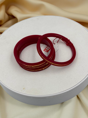 22k Gold Chip Chudi Bangles - Crafted for Daily Luxury & Timeless Elegance 4 Pcs