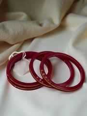 22k Gold Chip Chudi Bangles - Crafted for Daily Luxury & Timeless Elegance 4 Pcs