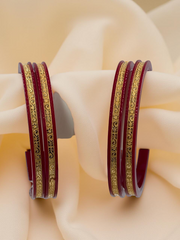 22k Gold Chip Chudi Bangles - Crafted for Daily Luxury & Timeless Elegance 4 Pcs