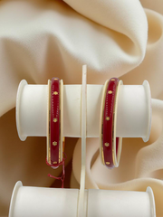 22k Gold Rawdi Bangles - Versatile for Every Occasion