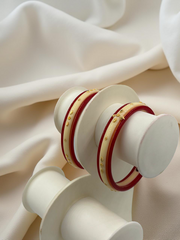 22k Gold Rawdi Bangles - Versatile for Every Occasion