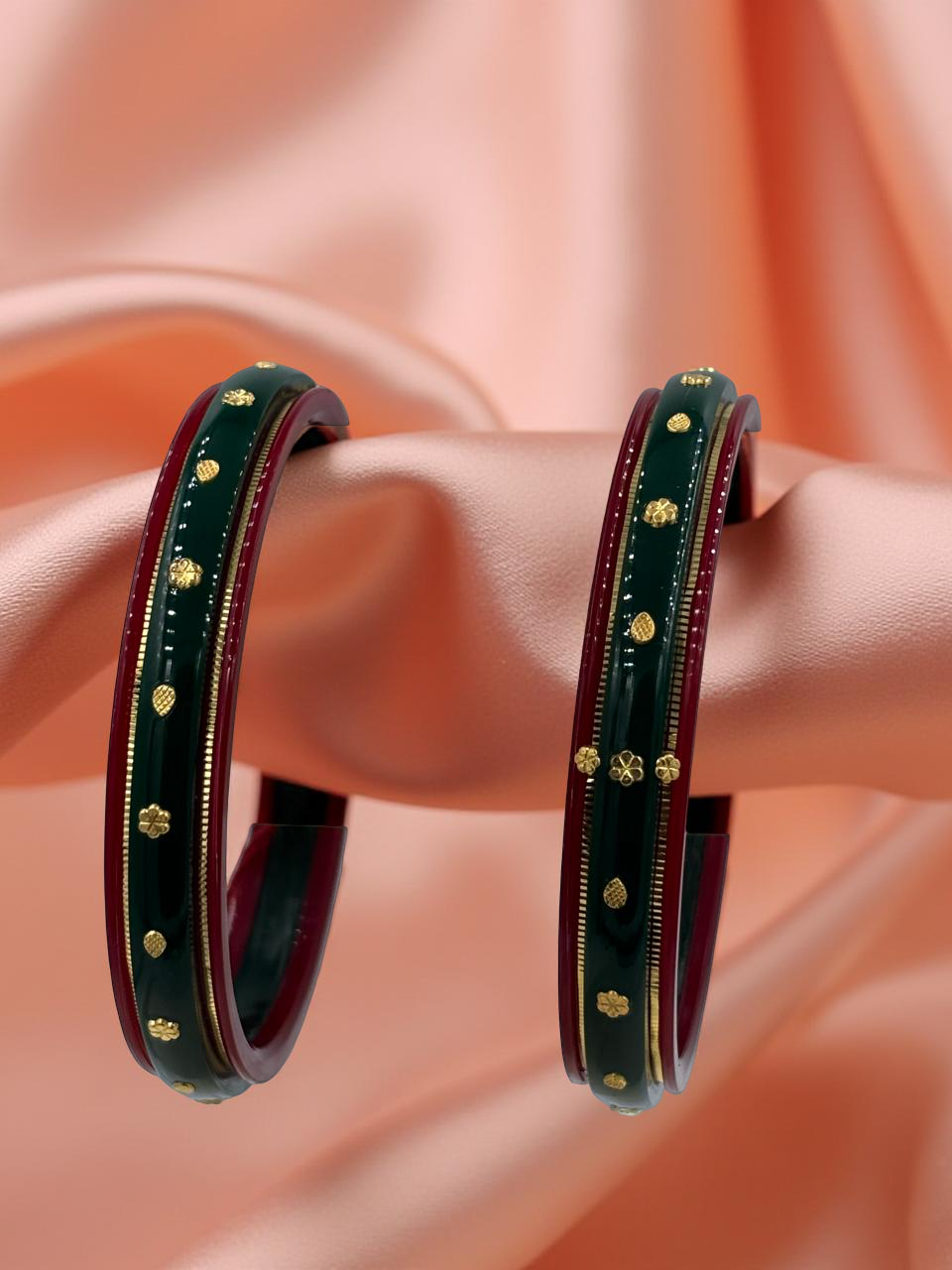 22k Gold Rawdi Bangles - Versatile for Every Occasion