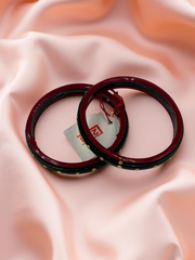 22k Gold Rawdi Bangles - Versatile for Every Occasion