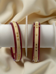 22k Gold Rawdi Bangles - Versatile for Every Occasion