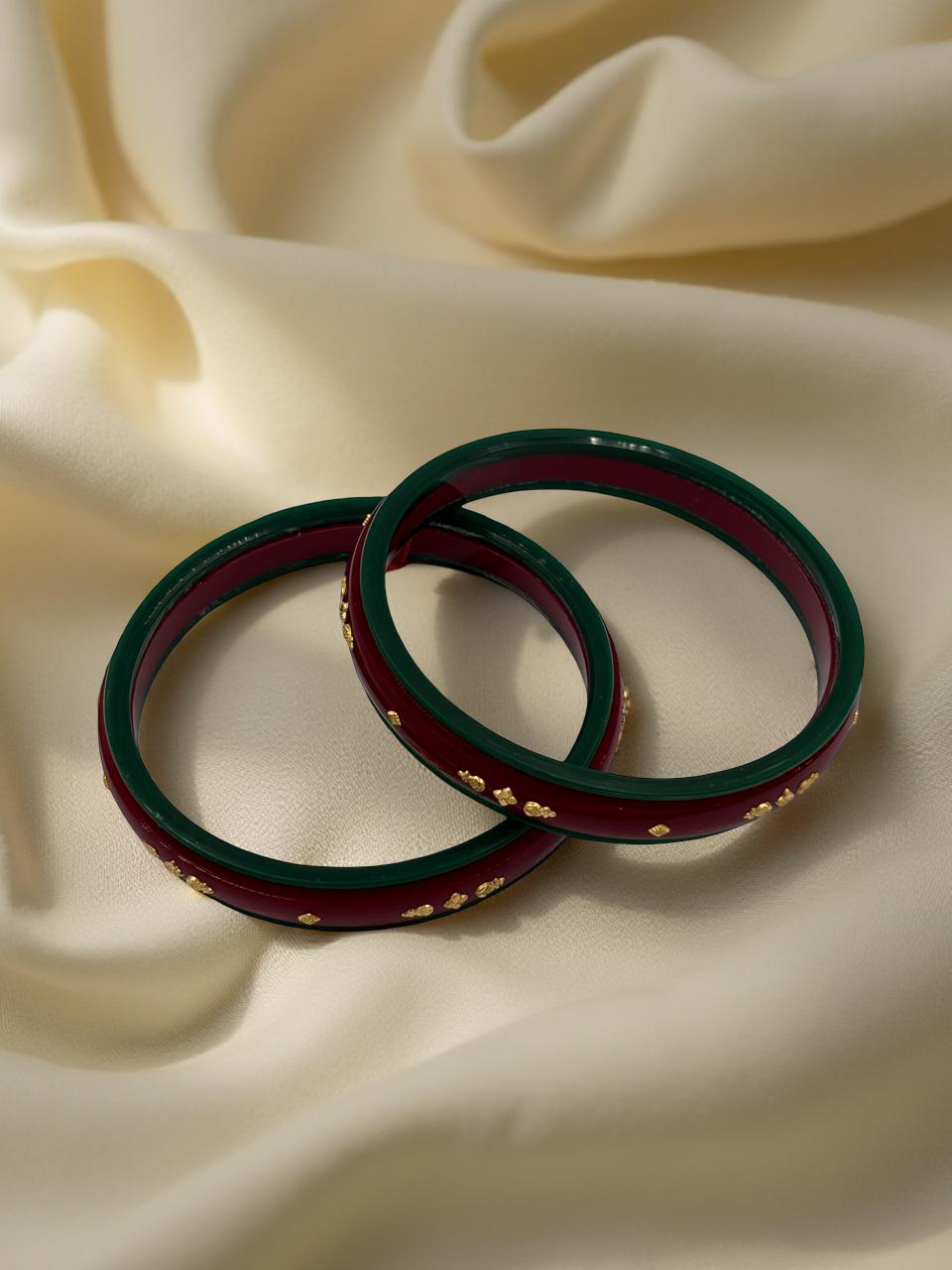 22k Gold Rawdi Bangles - Versatile for Every Occasion