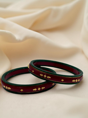 22k Gold Rawdi Bangles - Versatile for Every Occasion