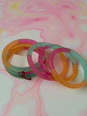 22k Lightweight Gold Bangle Variya Set