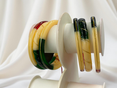 22k Lightweight Gold Bangle Variya Set