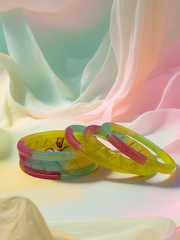 22k Lightweight Gold Bangle Variya Set