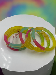 22k Lightweight Gold Bangle Variya Set