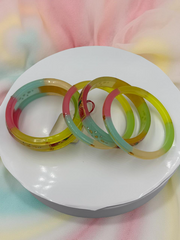 Exquisite 22k Gold Designer Bangle Set (6 Pcs)